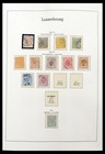 Luxembourg 1852-1980 Mnh Mh Used W  Classic In Lighthouse Album Stamp Collection