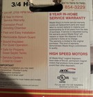 New Waste King  3200 Garbage Disposal With Power Cord
