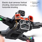 8k Dual Camera 2 Battery Brushless Drone Obstacle Foldable 5g Wifi Screen Remote
