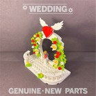    new   lego Wedding  Bride And Groom Mini Figures Wedding Ornamented Arch