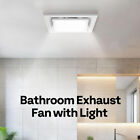 165 Cfm Bathroom Exhaust Fan W  Adjustable 3000k 4500k 6500k Led Light 2 5 Sones