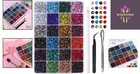 Versatile 24-color Ss10 Hotfix Rhinestones Kit - Perfect For All Craft Projects