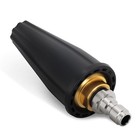 1  2500psi Turbo Nozzle For Pressure Washer 1 4 Qc Aluminum Ceramic Spray Head