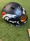 Bo Nix Signed Denver Broncos Full Size Replica Helmet Beckett
