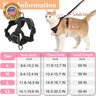 Cat Harness And Leash  Reflective Cat Harness Escape Proof For Walking  Adjustab