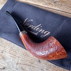 Erik Nording Copperhead Sandblasted Horn Briar Tobacco Pipe - New