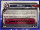 2019 Bowman  92 Juan Soto Washington Nationals  Baseball
