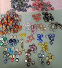 Huge Lot Of Used  Some Vintage Beer Bottle Caps Foreign And Demestic Approx  434