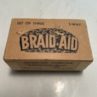 Braid-aid Braid-klamp Vintage Set Rug Making Tools Made In Usa