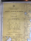 Vintage Nautical Map Of Point Judith Harbor    62 Rev    64 - July 1  1967 C   G S