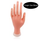 Flexible Nail Practice Hand Training Model Adjustable Manicure Display Stand Kit