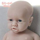 22  Big Size Platinum Silicone Dolls 4 7kg Reborn Newborn Baby Unpainted Dolls
