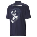 Puma Figc Ftblstatment V Neck Short Sleeve Soccer Jersey Mens Blue  76713914