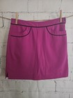 Ep Pro Women s Golf Skirt Skort Fuschia Pink Size 4 Side Zipper 3 Pockets