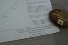 Original Apollo 14 Plotting Chart 1st Edition December 16  1970