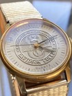 Vintage Bulova Accutron Davidson College Dial Wrist Watch Working