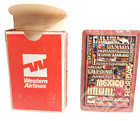 Vintage Western Airlines  Playing Cards Sealed Deck  Nos  Usa