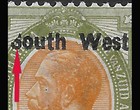 1923 South West Africa Sg 5 Sc 5a Unlist Missing  s part    unique Typogr error    