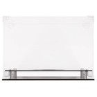 Uv Protection Football Display Case Holder Stand All Sides Clear 