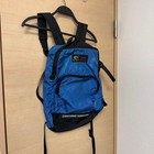Vintage Chouinard Dragon Backpack Blue Black Patagonia Era Day Pack 70s 80s