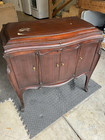Antique Working Victor Victrola Vv-230 Phonograph Console   Records
