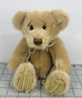 First And Main Minky Sitting Brown Teddy Bear 7  Plush Corduroy Feet Stuffed Toy
