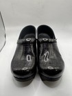 Dansko Professional Clogs Women   s 38 Us 7 5   8 Black Patent Leather Work Shoes