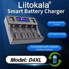 Liitokala Lii-d4xl Smart Battery Charger 4 Slots For Li-ion lifepo4 ni-mh Ade