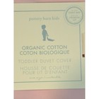 Pottery Barn Kids Organic Cotton Toddler Duvet Cover Pink 36x50 Oeko-tex
