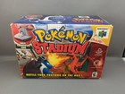   Pokemon Stadium  nintendo 64 N64  Box  Game  Manual  Transfer Pack