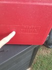 Red Coleman Party Stacker 24 Can Cooler Stackable Ice Chest Model 9223-free Ship