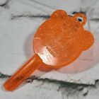 Oregon Zoo Key Grizzly Bear Orange Glitter Rare Retired Portland Souvenir