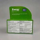 Zyrtec Allergy Cetirizine Hcl 10mg 24 Hour Antihistamine Tablets  60 Ct