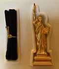 Estee Lauder Solid Perfume Compacts  statue Of Liberty  - Vintage 2000