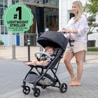 Ingenuity 3dquickclose Cs  Compact Fold Lightweight Stroller W  Canopy Grey New