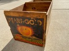 Sunkist Oranges Fruit Crate  heart Of Gold  California Fruit Growers Exchange