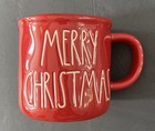Rae Dunn Mug By Magenta Red Merry Christmas Coffee Tea Mug Farmhouse Holiday New