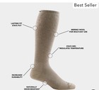  2  Pairs Of L Darn Tough T4050 Coyote Over-the-calf Heavyweight Tactical Socks