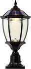 S Outdoor Solar Lamp Post Light For Gate Porch stone Pillar  Waterproof Decor   