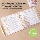 First 5 Years Baby Memory Book Girl  Boy - 90 Pages Hardcover First Year Mile   