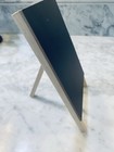Wood Wipe Off Board Table menu stand Chalkboard Mini Sign Message Board