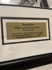 Ron Turcotte Autographed Secretariat Belmont Stakes Jsa Certified 26 5    X 26 5   