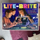 Vintage Original 1967 Lite Brite - Light Bright By Hasbro W pegs   Unused Sheets
