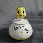 Vintage Betson Holt Howard Style Pixieware Jam Jelly Jar 1950s Issues