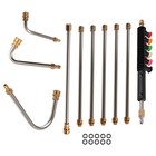 High Pressure Washer Extension Wand Power Washer Lance 4000psi W  6 Nozzle Tips