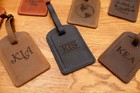 Leather Luggage Tags  Luggage Tags Personalized  Luggage Tag Favor  Custom Tag