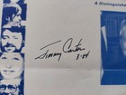 Jimmy Carter Signed 1984 Hubert Humphrey Institute Lecture Series Poster Rare 