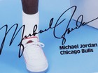 Michael Jordan Reading  1986  Chicago Bulls Nike Air Jordan Ii 22x28 Poster
