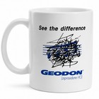 Vintage Style Geodon Ziprasidone Coffee Mug Pharma Promo Swag Medical Cup