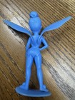 Vintage Tinkerbell Blue Plastic Figure 1972 Louis Marx Walt Disney Productions 6
